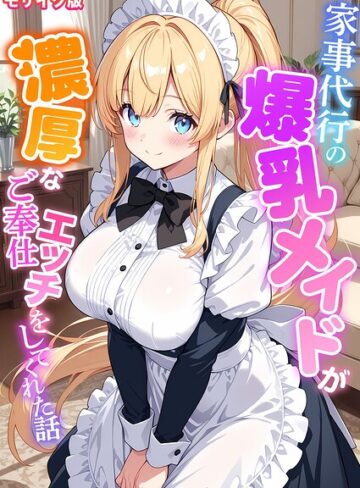 StudioSR❤家事代行の爆乳メイドが濃厚なご奉仕エッチをしてくれた話 モザイク版｜評価