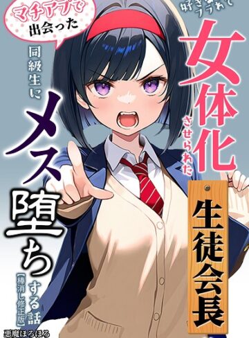 悪魔ほろほろ❤好きな子にフラれて女体化させられた生徒会長がマチアプで出会った同級生にメス堕ちする話【棒消し修正版】｜評価