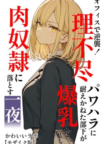 かわいいラボ❤オフィスで逆襲！理不尽パワハラに耐えかねた部下が爆乳を犯し肉奴●に落とす一夜【モザイク版】｜評価